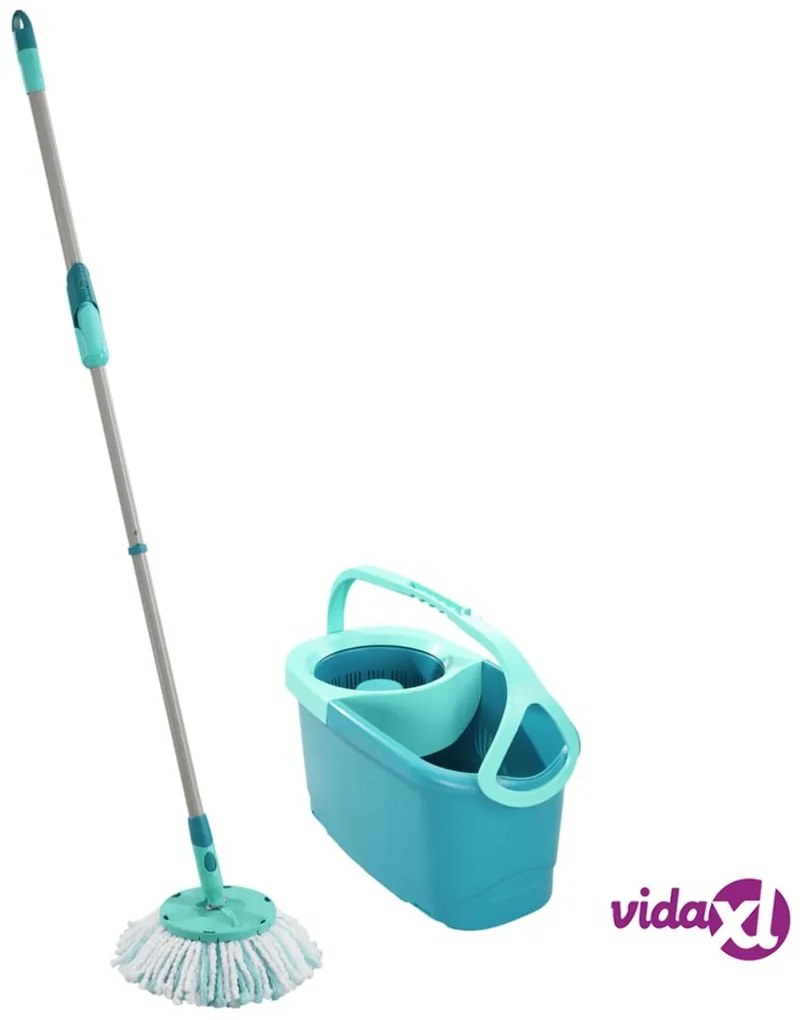 Leifheit Set Mocio per Pavimenti a Disco Clean Twist Ergo