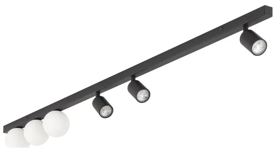 Faretto VOX 3xG9/8W/230V + 3xGU10/10W nero