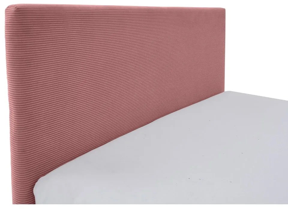 Letto da bambini rosa imbottito rete non inclusa 90x200 cm Cool – Meise Möbel