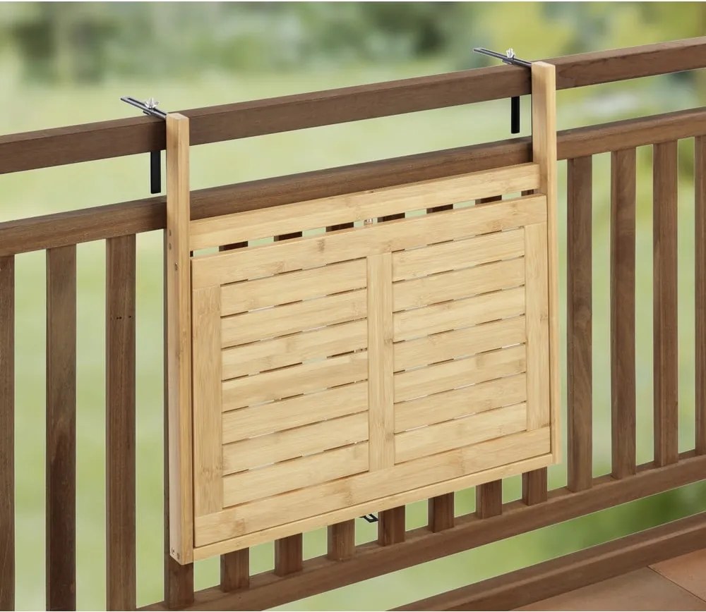 Tavolino da giardino in bambù 44x64 cm Waikiki – Wenko