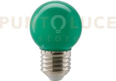 Klassic-e27-vde lampadina led attacco e27 verde g45 200lm 1w
