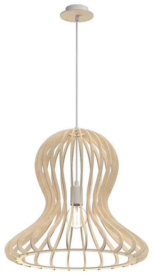 Amplex 5017 - Lampada a sospensione su cavo OCTO 1xE27/20W/230V beige