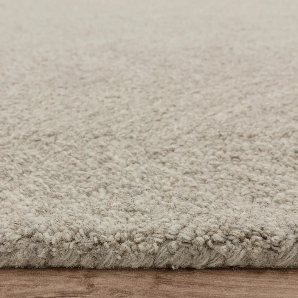 Tappeto crema tessuto a mano con lana 120x170 cm Theodore Chevron - Asiatic Carpets