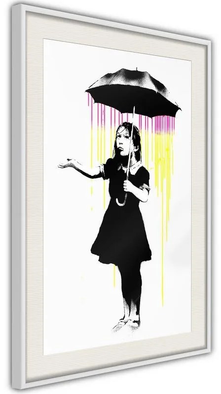 Poster  Banksy: Nola  Cornice Quadri Cornice d'oro con passe-partout, Larghezza x Altezza Home decor 40x60