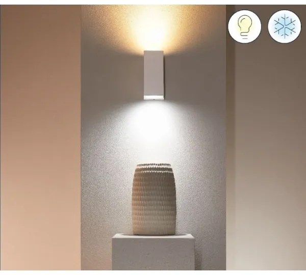 WiZ - Applique LED RGBW Dimmerabile UP&DOWN 2xGU10/4,7W/230V bianco Wi-Fi