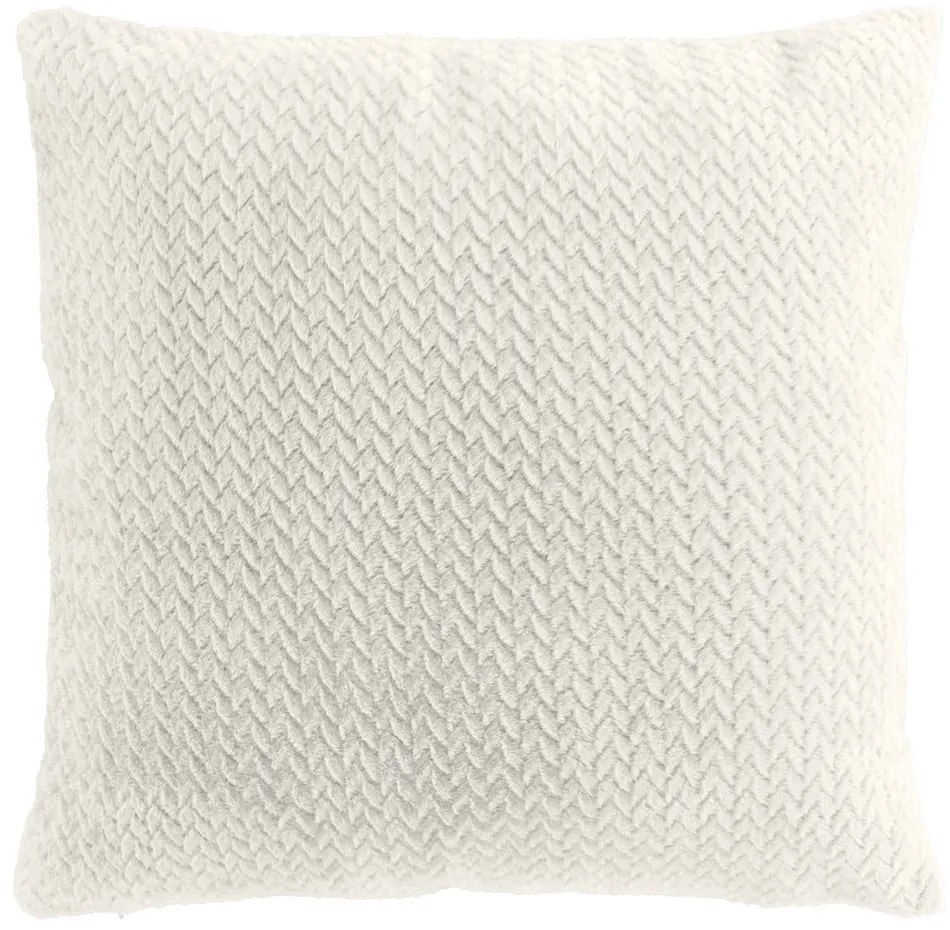 Cuscino decorativo in microflanella 45x45 cm Flanela – douceur d'intérieur