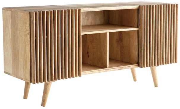 Credenza in mango con porte scorrevoli ALBA