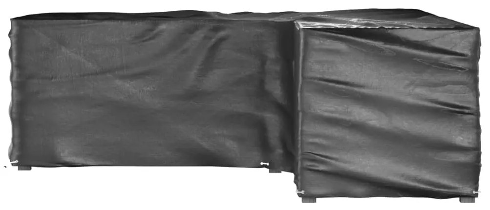 Coperture mobili da giardino a l 2pz 16 occhielli 285x285x90cm