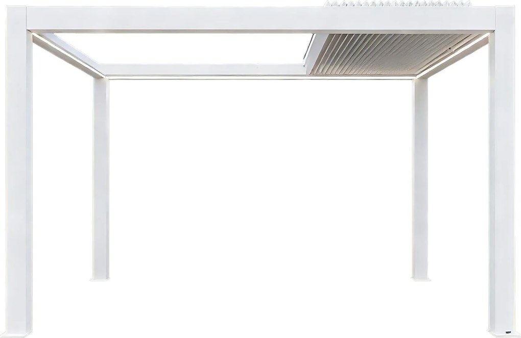 Pergola bioclimatica retrattile motorizzata 4x4 m