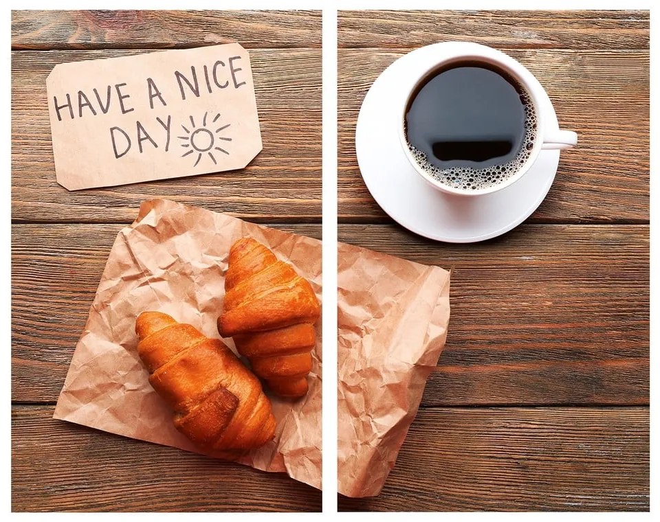 Set di copri fornelli in vetro temperato 2 pz 30x52 cm Nice Day – Allstar