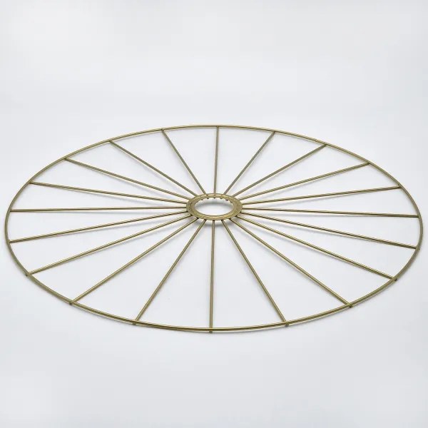 Lampadario a sospensione con filo MONTANA 1xE27/15W/230V diametro 45 cm oro/nero