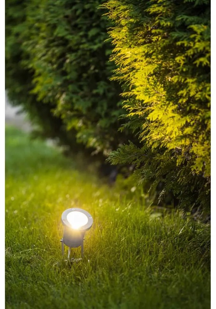 Faretto da Giardino con Picchetto GU10 - Grigio Colore del corpo Grigio