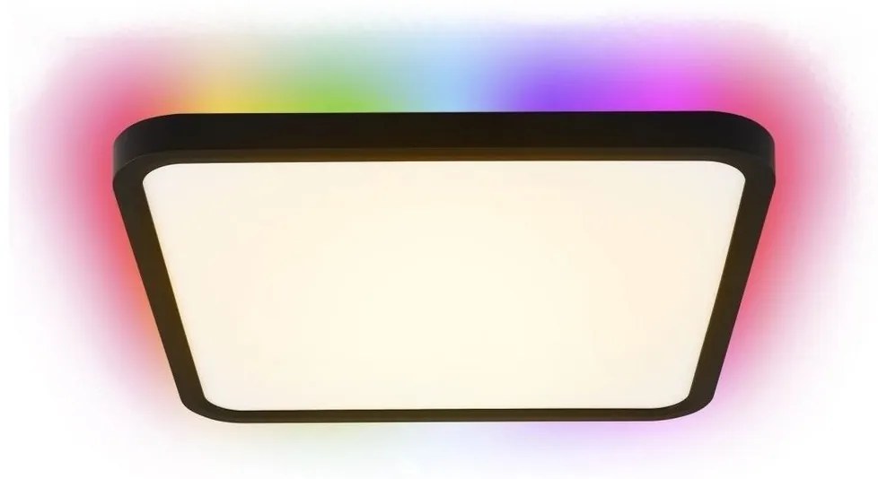 Immax NEO 07167-B40-LED RGBCCT Lampada dimmerabile 50W/230V Wi-Fi Tuya black+TC