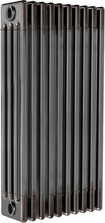 Termosifone in acciaio tubolare 4 colonne 10 elementi interasse 623 mm ERCOS Comby grigio