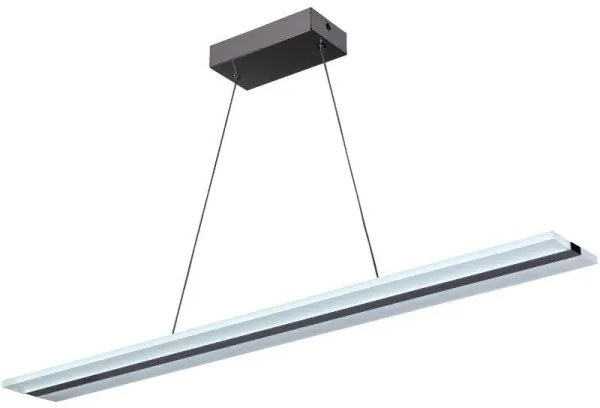 Lampadario a sospensione con filo LED dimmerabile LED/40W/230V 3000-6500K cromo + telecomando