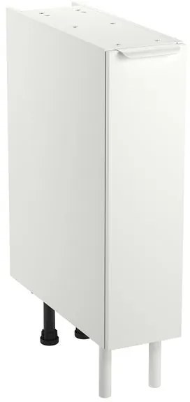 Base Eleki B20 estraibile bianco L 20 x H 87.1 x P 58 cm