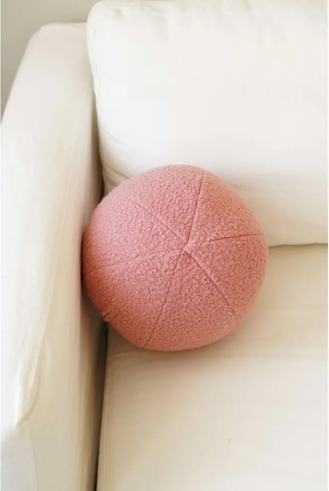 Cuscino decorativo in bouclé ø 20 cm Top – Mioli Decor