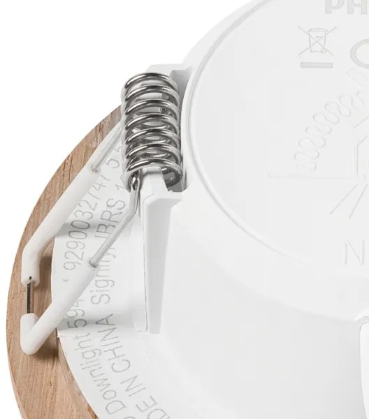 Faretto LED incasso WOODY SPOT 5,5W 230V 4000K rovere Ø10 cm