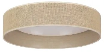 Duolla - Plafoniera LED ROLLER LED/24W/230V diametro 45 cm beige