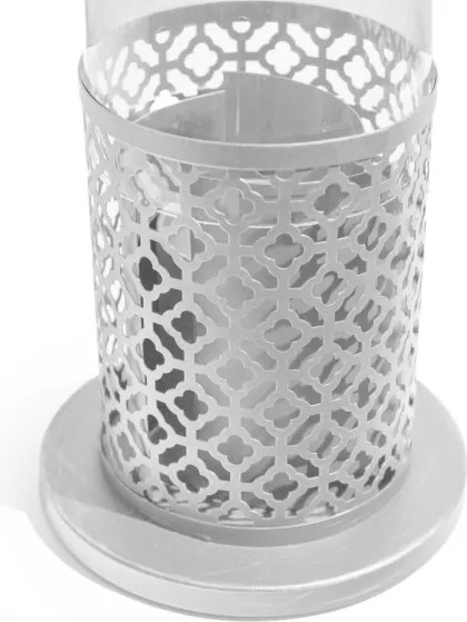 Camino a bioetanolo biocamino da tavolo TOLOSA Bianco D20 x H49,5 interno esterno