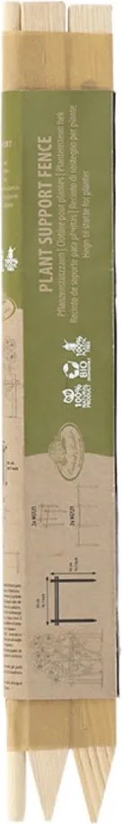Sostegno per piante in legno (altezza totale 50 cm) – Esschert Design