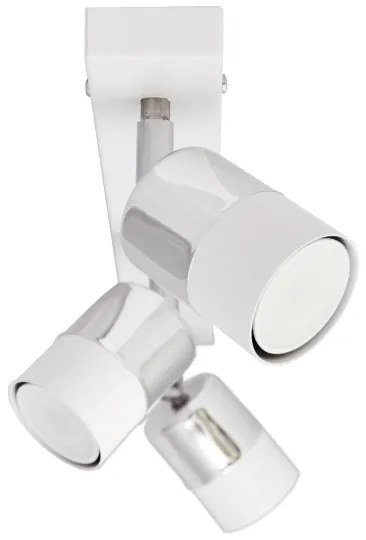 LED Luce Spot a LED TUBSSON 3xGU10/4,8W/230V bianco/cromo lucido