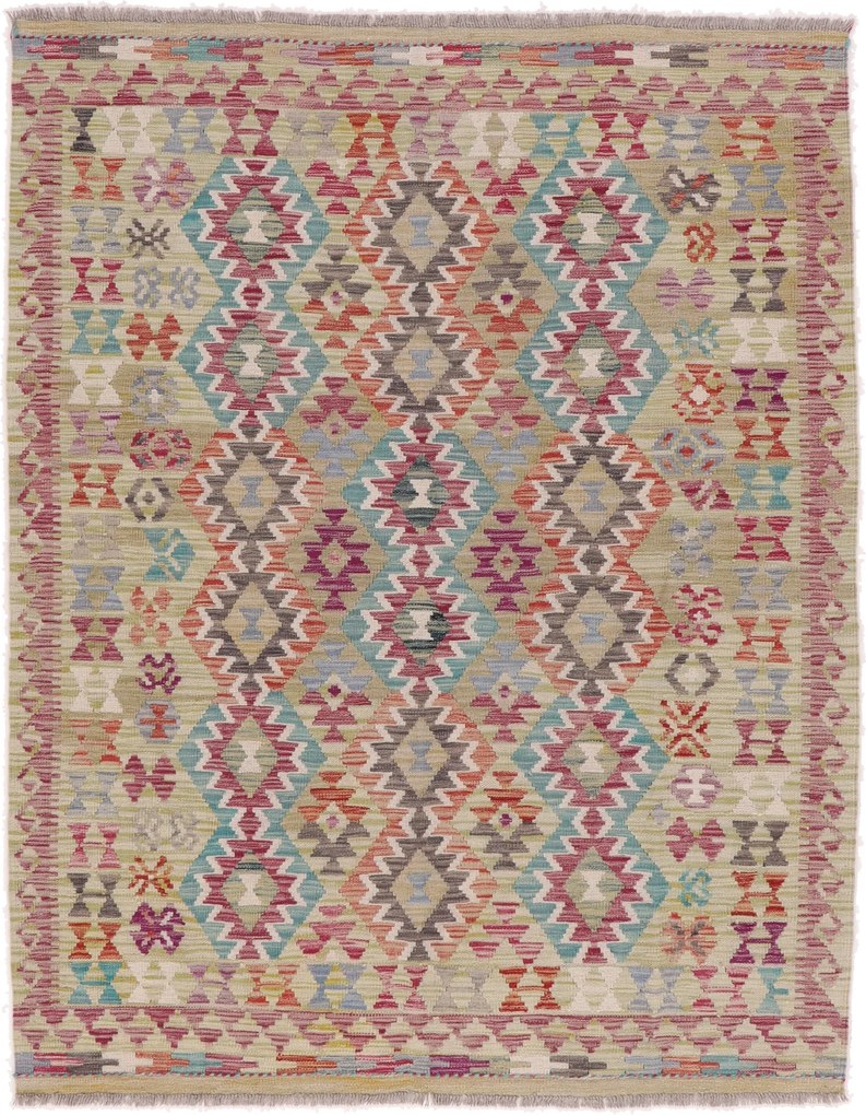 Kilim Tappeto orientale 200x160 (Afghanistan) Tessuto A Mano