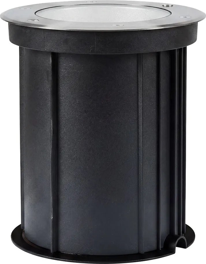 Faro interrato con base E27 - per lampade PAR30 e PAR38 - Doppio Pressacavo