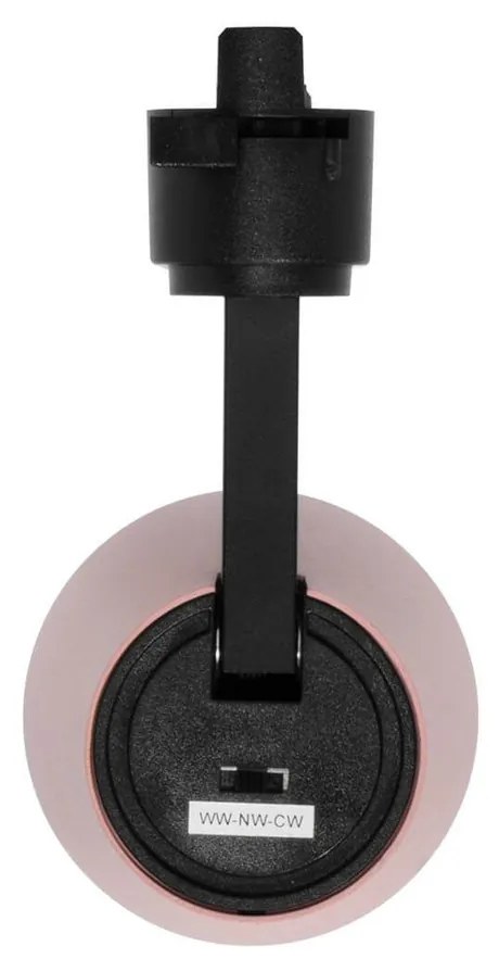 Faro LED 30W Monofase Rosa CRI92 CCT Bianco Variabile 38° Bridgelux LED Colore Bianco Variabile CCT