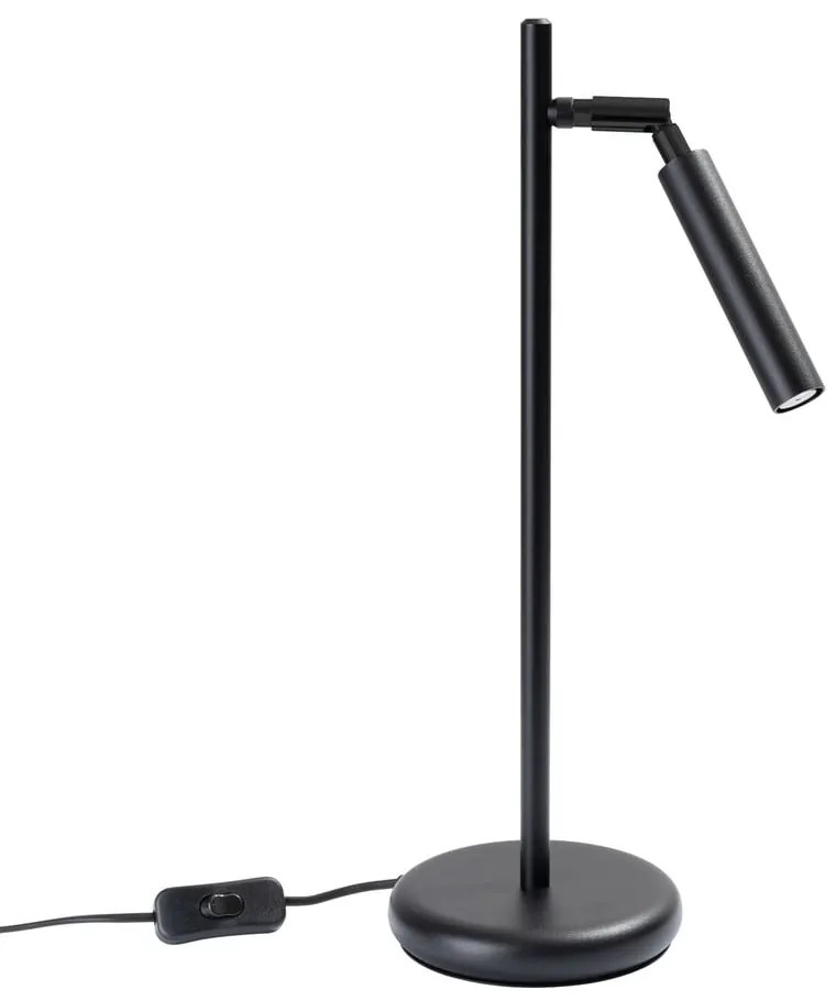 Lampada da tavolo nera (altezza totale 43 cm) Fideus – Sollux