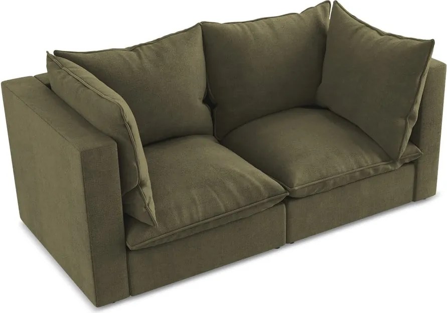 Divano color kaki 180 cm Manao – Makamii