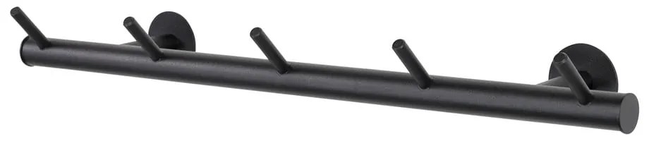 Attaccapanni da parete nero in metallo 55 cm Odin – Spinder Design