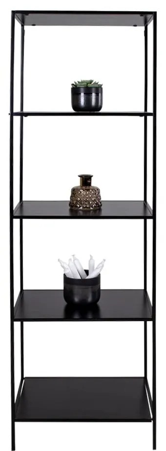 Libreria nera in frassino 51x170 cm Vita - House Nordic