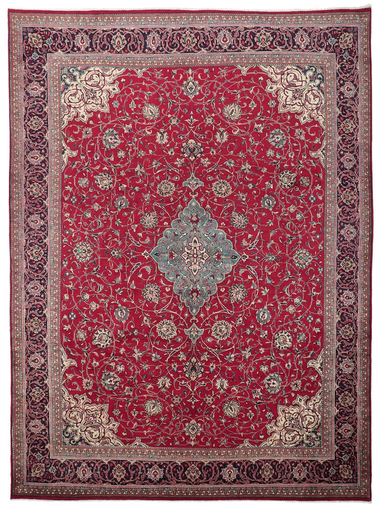 Sarouk Tappeto 300 x 410 (Iran) Annodato A Mano