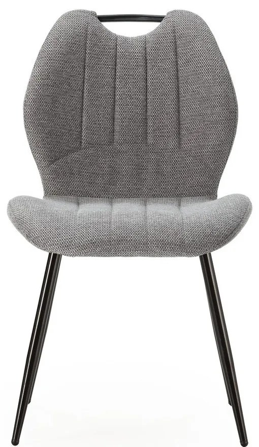 Set di 4 sedie da pranzo grigie Muli - Marckeric