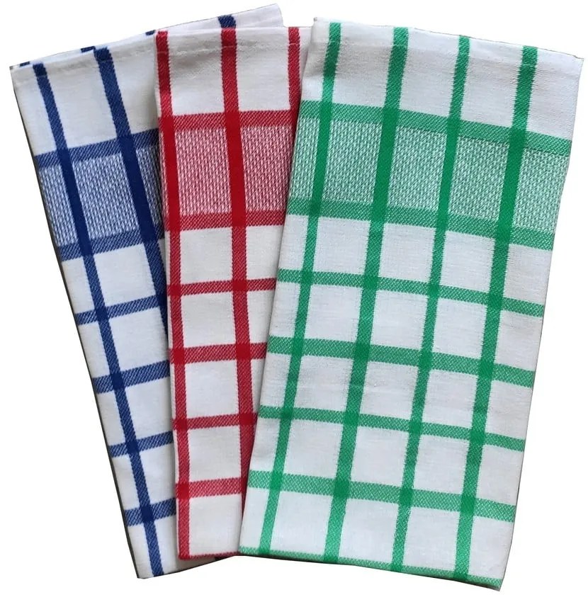 Asciugamani in cotone in set da 3 70x50 cm - JAHU collections