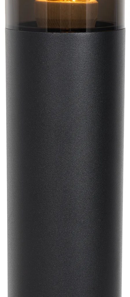 Lampada da palo moderna per esterni nera 45 cm IP44 - Rox