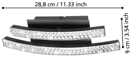 Eglo 99803 - Applique LED LEJIAS LED/8W/230V