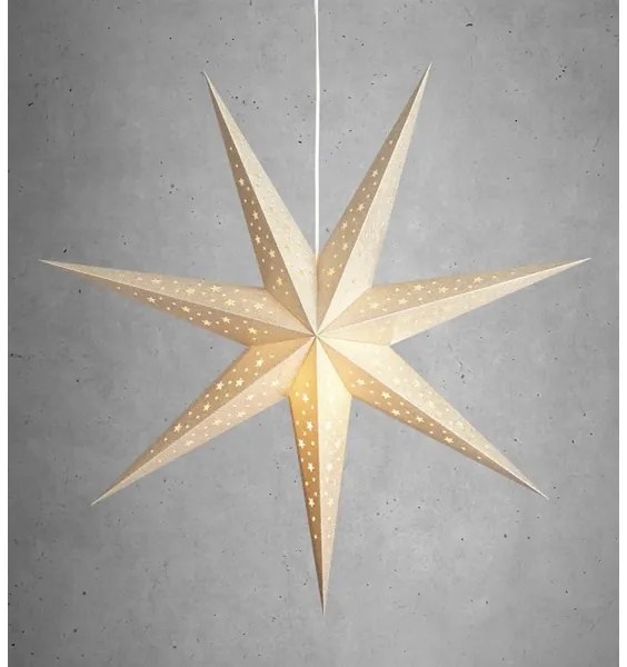 Markslöjd 704420 - Decorazione di Natale SOLVALLA 1xE14/25W/230V oro 75 cm