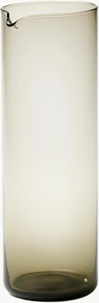 Caraffa in vetro soffiato Bloom