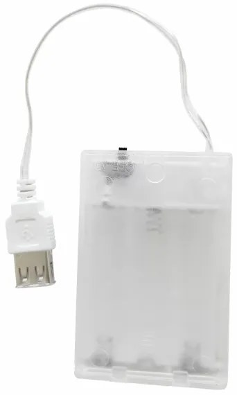 LED Decorazione murale al neon DREAM LED/3W/3xAA USB blu