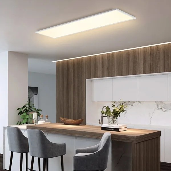 Brilagi - Lampada LED dimmerabile SLIMFRAME LED/58W/230V 120x30 cm bianco + telecomando