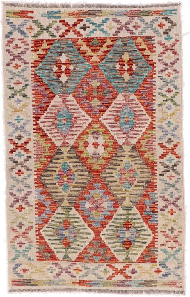 Kilim Tappeto orientale 130x80 (Afghanistan) Tessuto A Mano
