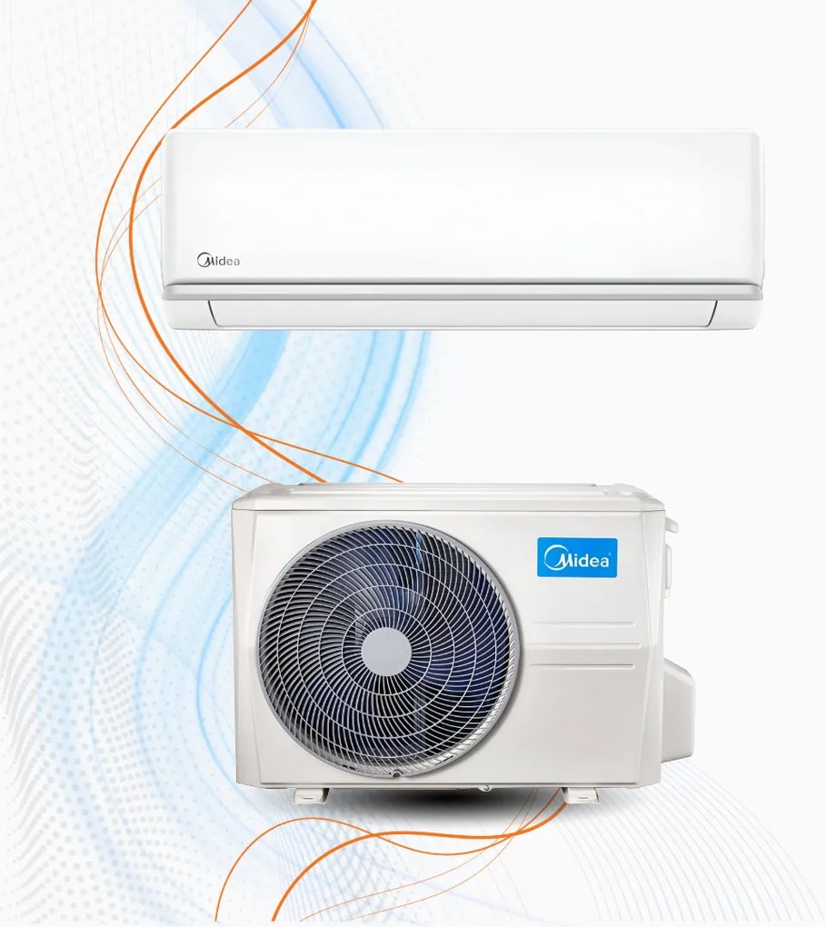 Climatizzatore Midea Elegance Mono Inverter R-32 WiFi, 24.000