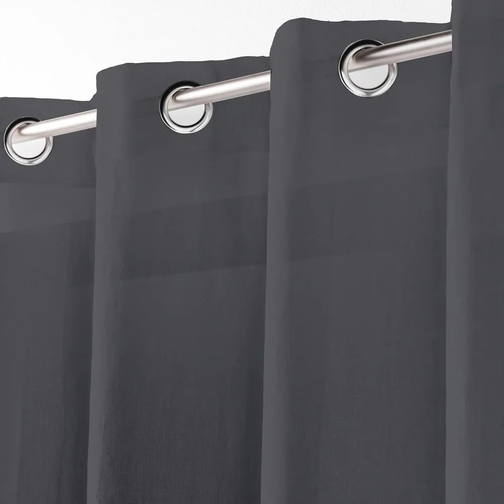 Tenda sottile color antracite 140x280 cm Telma – douceur d'intérieur