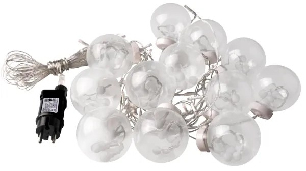 LED Tenda natalizia WISH BALLS 108xLED/8 funzioni 4,5 m bianco caldo