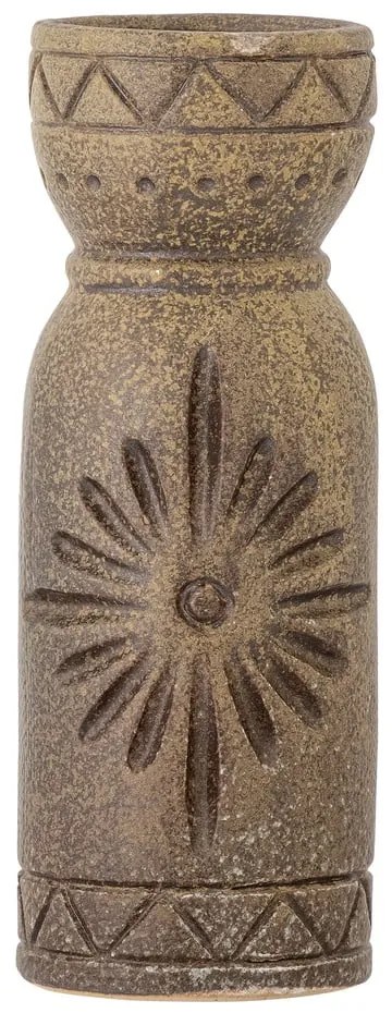 Vaso in gres marrone fatto a mano (altezza 21 cm) Gerde - Bloomingville