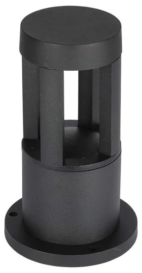 LED Lampada da esterno LED/10W/230V 25cm 3000K IP65 nero