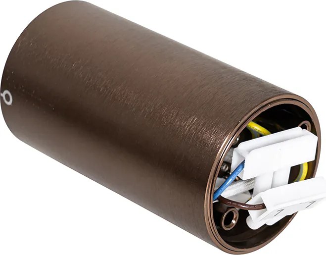 Faretto a plafone smart bronzo scuro con Wifi GU10 50 mm - Tuba