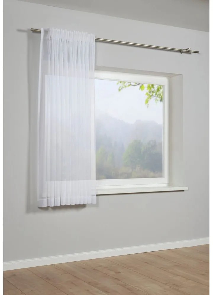 Tenda bianca 175x450 cm Voile Uni - Gardinia